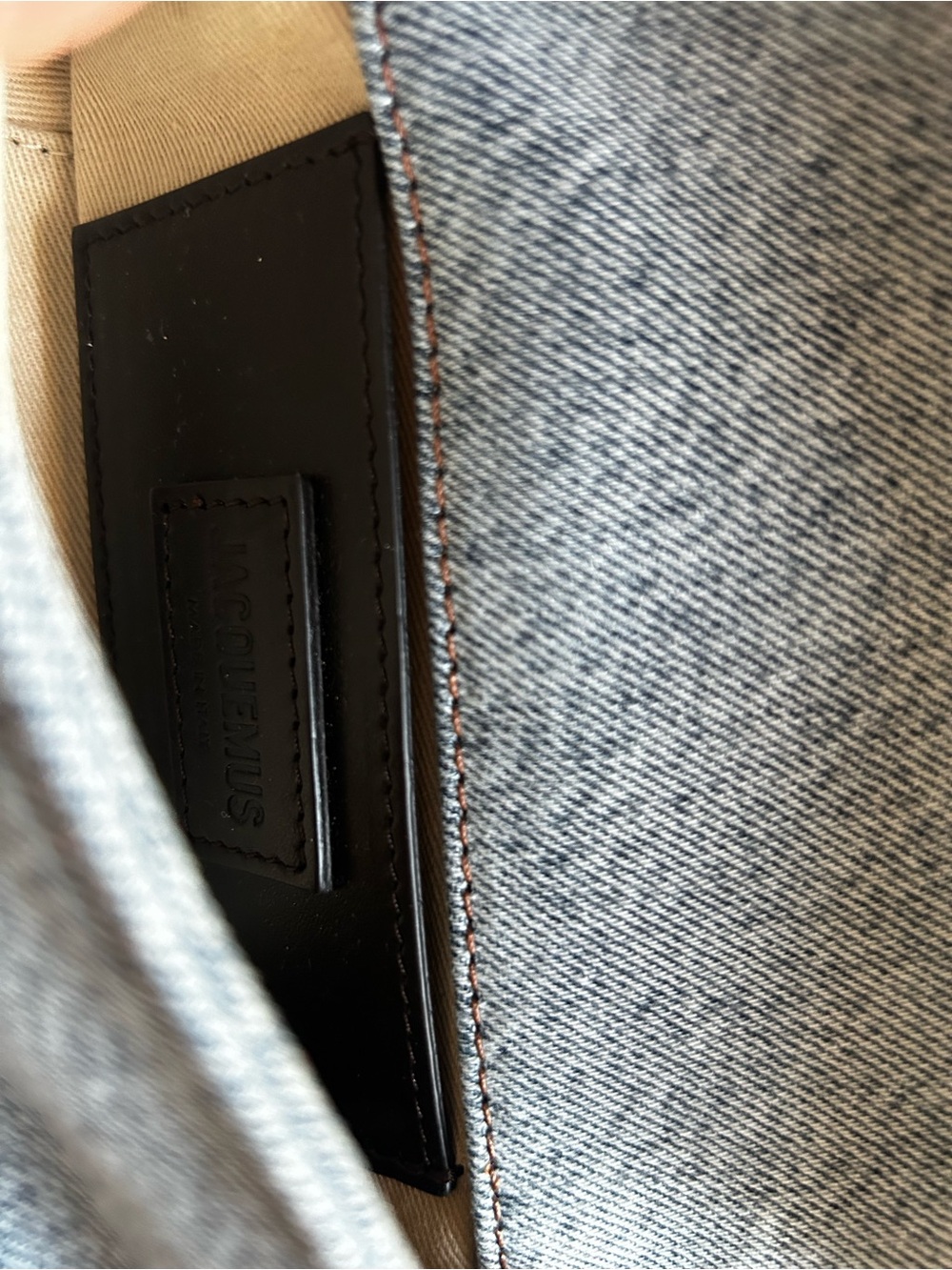 Jacquemus Le Petit Bambimou Denim Bag - Picture 6 of 7